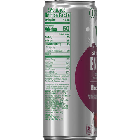 V8® JUICE ENERGY BLACK CHERRY CAN