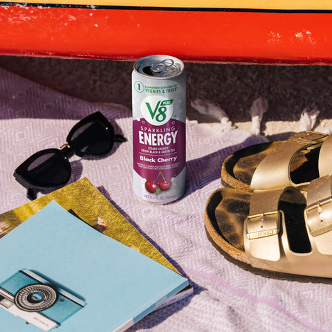 V8® JUICE ENERGY BLACK CHERRY CAN