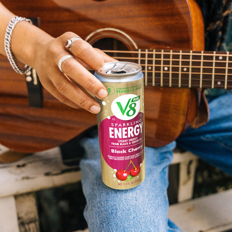 V8® JUICE ENERGY BLACK CHERRY CAN