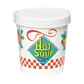 Hearty Soup CONTAINER PAPER FOOD FLEXSTYLE DOUBLE POLY COMBO 16 OZ