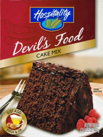 Hospitality CAKE MIX DEVILS FOOD