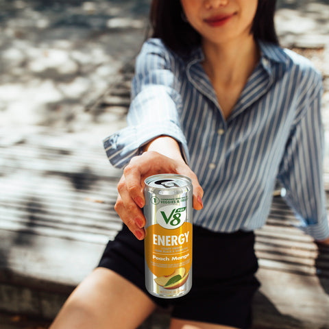 V8® DRINK ENERGY PEACH MANGO CAN