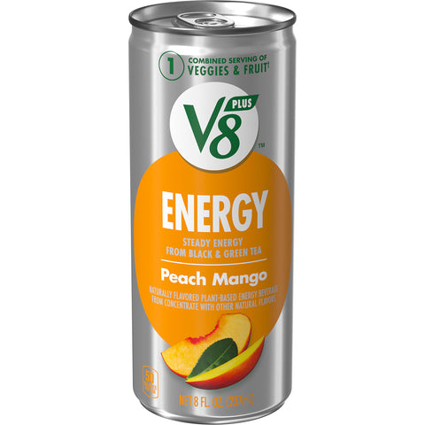 V8® DRINK ENERGY PEACH MANGO CAN