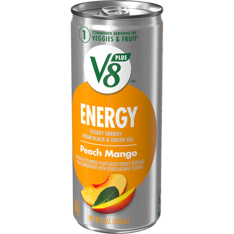 V8® DRINK ENERGY PEACH MANGO CAN