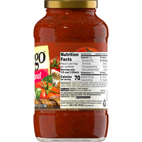 Prego® SAUCE SPAGHETTI PLAIN