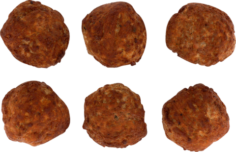 Bonici® MEATBALL PORK & BEEF ITALIAN STYLE OVEN ROASTED FC 2 OZ 10728420269
