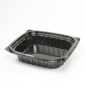 Container Plastic Black 1-compartment 24 Oz