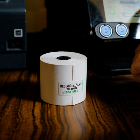 Tape Registroll Thermal White 1 Ply 2.25