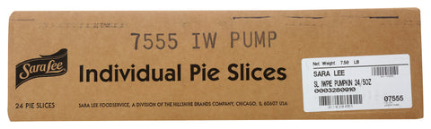 Pie Pumpkin Sliced Iw