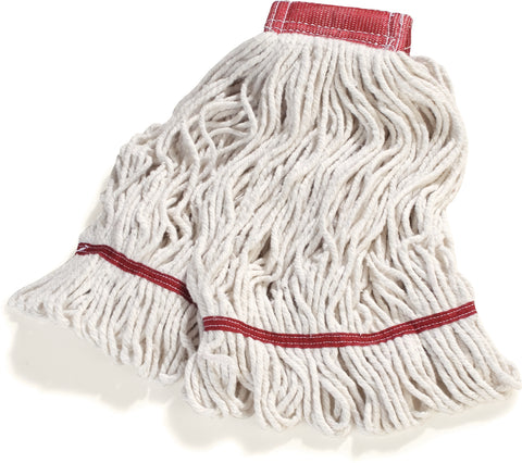 Flo-Pac® MOP LARGE LOOPED-END MOP W/ RED BAND