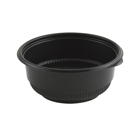 Anchor Packaging Incredi Bowl Black Polypropylene Round Soup Bowl, 20 Ounce Capacity -- 250 per case