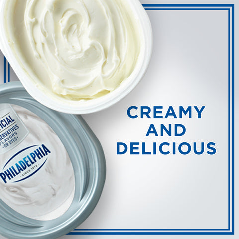 Philadelphia Regular Soft Cream Cheese Spread, 12 Ounce -- 12 per case.