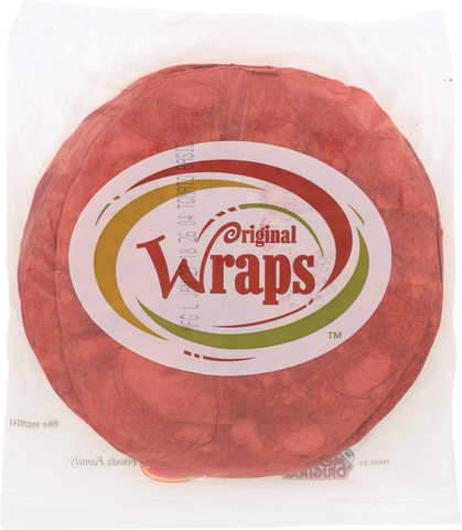 Mexican Original® TORTILLA FLOUR SUN DRIED TOMATO BASIL 12