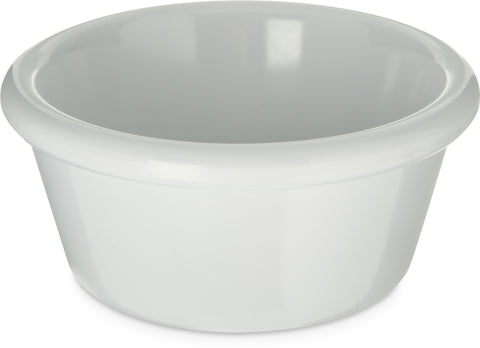 Carlisle RAMEKIN MELAMINE SMOOTH WHITE