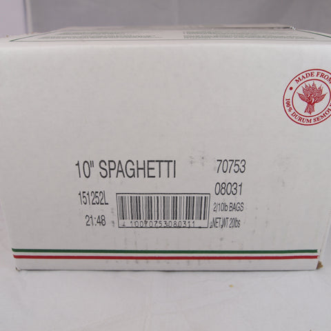 Pasta Spaghetti Cut 10