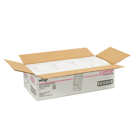 Guest Check 2 Part Carbonless Tab 15 Line