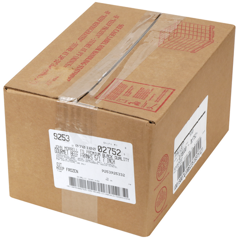 John Morrell 5:1 7 Inch Jumbo Gourmet Roller Grill Ready All Beef Frank, 5 Pound -- 2 per case