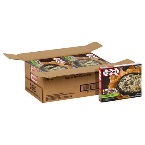 Tgi Fridays Spinach and Artichoke Cheese Dip, 8 Ounce -- 8 per case.