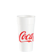 Coca Cola CUP FOAM J-STYLE COCA-COLA 24 OZ