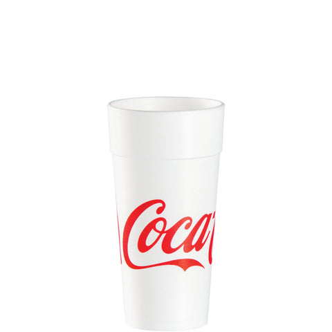 Coca Cola CUP FOAM J-STYLE COCA-COLA 24 OZ