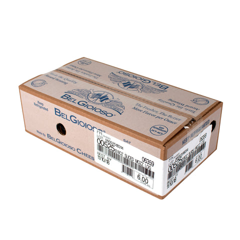 Belgioioso CHEESE MOZZARELLA FRESH LOG SLICED CRYOVAC