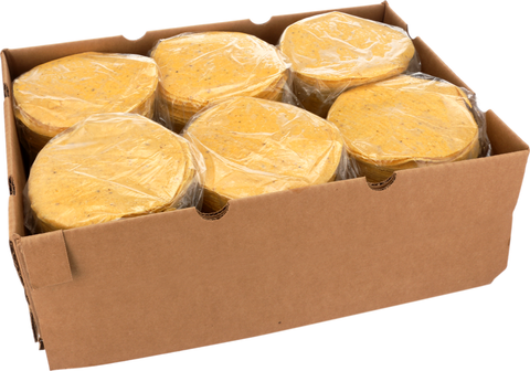 Mexican Original Yellow Corn Tortilla, 6 inch - 120 per pack -- 6 packs per case.