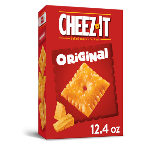 Sunshine Cheez It Grooves Original Crackers, 3.25 Ounce -- 12 per case.