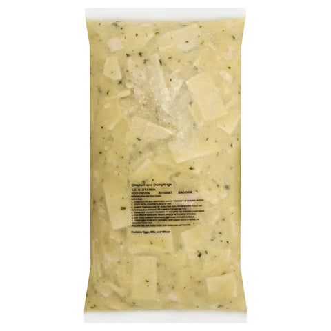 Quality Chef Natural Chicken Dumpling, 8 Pound -- 4 per case