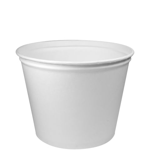 Solo® White BUCKET PAPER DOUBLE WAXED GREASE RESISTANT 83 OZ