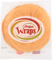 Tortilla Wrap Flour Heat Pressed Chipotle 12