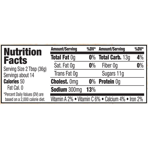 Kraft Hickory Smoke Barbecue Sauce, 1.093 Pound -- 12 per case.
