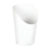 Solo® White CUP PAPER SCOOP FRENCH FRY 5.5 OZ