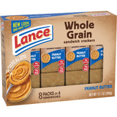 Lance CRACKER PEANUT BUTTER WHOLE GRAIN