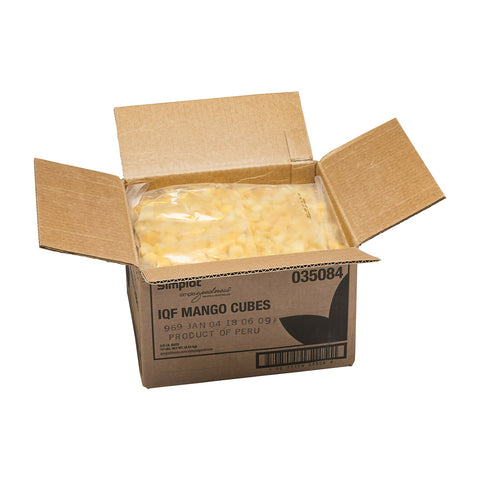 Simplot Simple Goodness Mango Fruit Cubes, 5 Pound -- 2 per case.