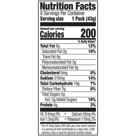 Lance CRACKER PEANUT BUTTER WHOLE GRAIN