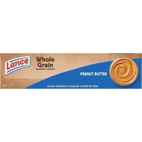 Lance CRACKER PEANUT BUTTER WHOLE GRAIN