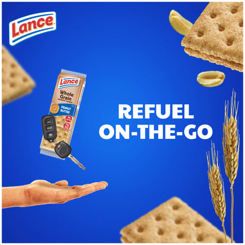 Lance CRACKER PEANUT BUTTER WHOLE GRAIN