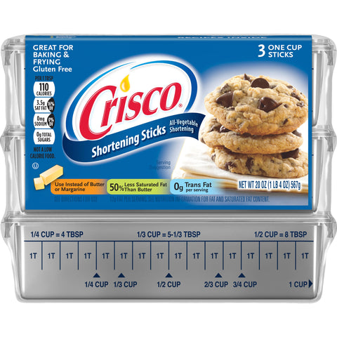 Crisco® OIL FRYING ALL PURPOSE STICK SHORTENING