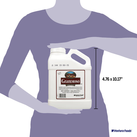 Grandioso Liquid Garlic Sauce, 8.5 Pound Jug -- 4 per case.
