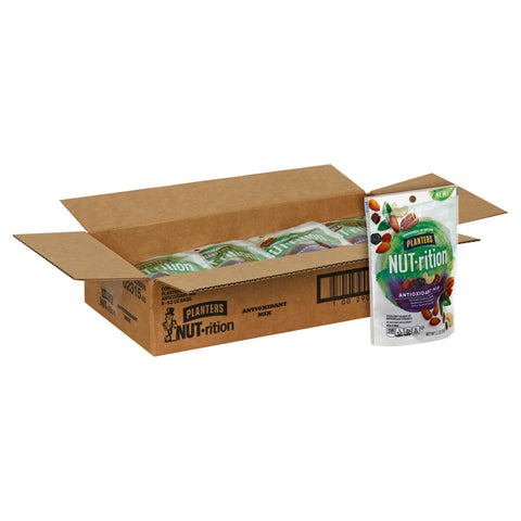 Planters SNACK NUT-RITION ALMOND CASHEW PECAN BLUEBERRIES CRANBERRIES & A TOUCH OF SALT ANTIOXIDANT MIX