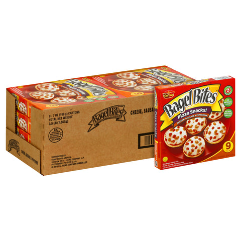 Bagel Bites Cheese, Sausage and Pepperoni Pizza Snack, 7 Ounce -- 8 per case