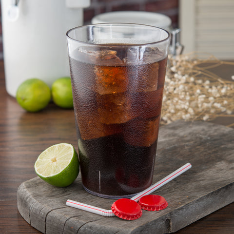 Carlisle TUMBLER PLASTIC CLEAR STACKABLE 32 OZ