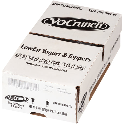 Yocrunch with Oreo Vanilla Yogurt, 6 Ounce -- 8 per case.