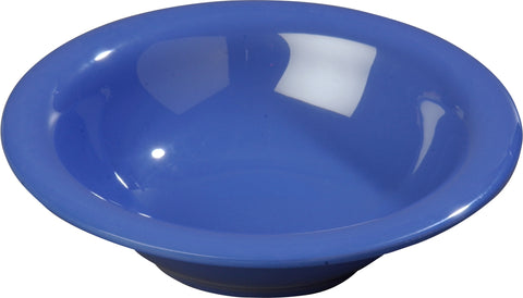 Carlisle BOWL RIMMED DURUS® MELAMINE OCEAN BLUE 12 OZ