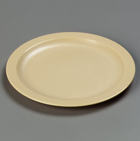Carlisle PLATE NARROW RIM POLYCARBONATE TAN 9