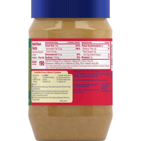 Jif® PEANUT BUTTER CRUNCHY