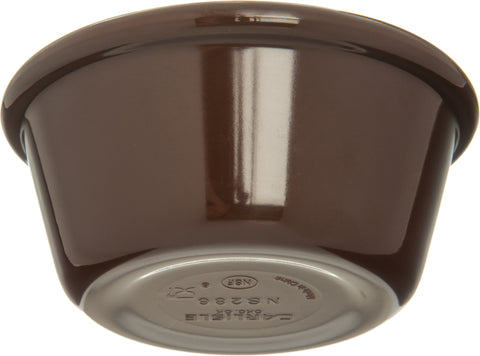 Carlisle RAMEKIN SMOOTH MELAMINE CHOCOLATE 6 OZ