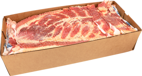 Wright® Brand BACON NATURAL HICKORY-SMOKED BULK REGULAR 6 SLICES PER INCH UNCOOKED 14011330616