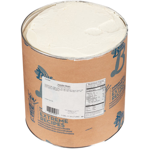 Blue Bunny Vanilla Premium Ice Cream, 3 Gallon Tub