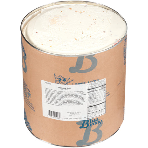 Blue Bunny ICE CREAM BANANA SPLIT PREMIUM